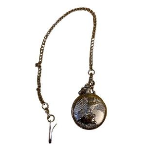 Bald Eagle Pocket Watch